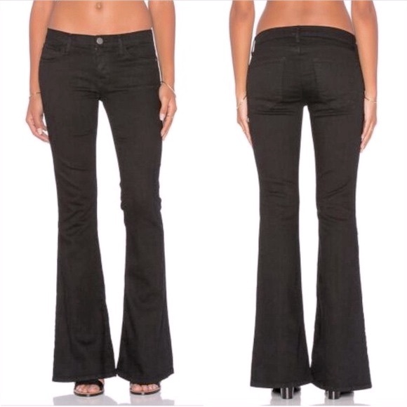 Current/Elliot Low Rise Bell Flare Jean - Picture 1 of 16